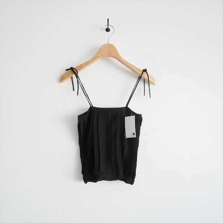 2025SS / THE SHISHIKUI / Suke cami / black / 2512-0542