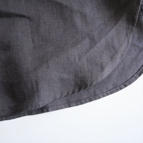 2024SS・人気完売品 / GALERIE VIE / リネンポプリン クルーネックブラウス / 23014101706 / 2507-0576