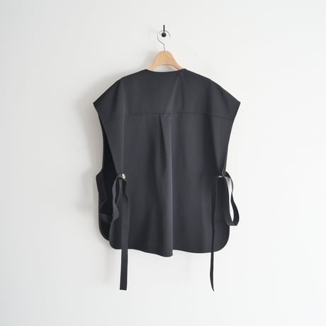 2023SS / LANVIN en Bleu / ベルテッドオーバーサイズベスト / 3326205 / 2401-2001