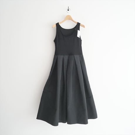 2023SS / mikomoriコラボ / THIRD MAGAZINE / トリコットピケコンビワンピース / A0831UA400 / 2506-0515