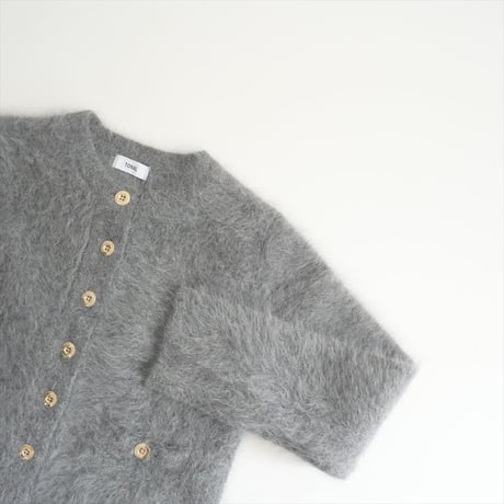2024AW / 未使用 / TONAL / アンゴラニットジャケット / 004270017 / 2507-1235