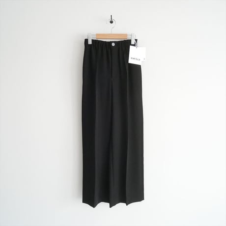 2026SS今季・人気完売品 / 未使用 / ENFOLD CENTER-PRESS STRAIGHT-PANTS 300JS131-0851 / 2605-0035