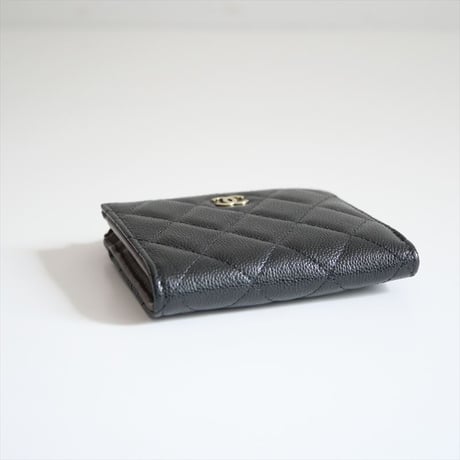 2024年購入品 / CHANEL / SMALL WALLET  MATELASSE キャビアスキン / AP3999 B10583 / 2508-0994