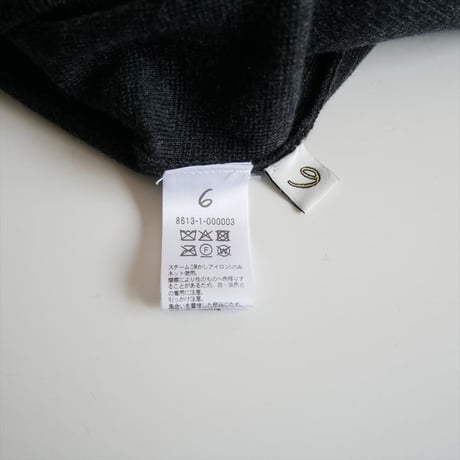 2025AW・人気完売品 / 6(ROKU)BEAUTY&YOUTH / コットンウール ミラノリブ タートルネック ニット / 8613-100-0003 / 2601-0350
