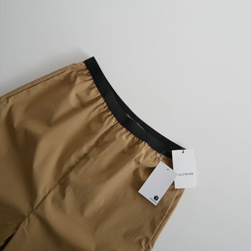 2025SS・人気完売品 / 未使用 / JULYNINE / ふわかるパンツ / JN002
