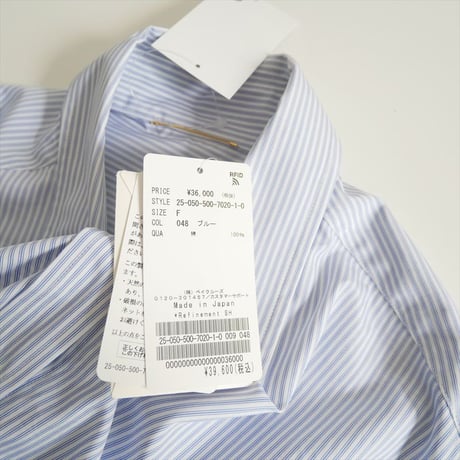 2025SS・人気完売品 未使用 DEUXIEME CLASSE Refinement シャツ 25050500702010 2606-0197