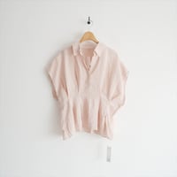人気完売品 / 未使用 / GALLARDAGALANTE / リネンウエストシェイプブラウス / GGZ1041504A0002 / 2508-2148