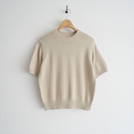2023SS / Plage / 5G CO 半袖ニット / 23080922108010 / 2411-0588