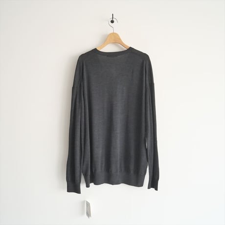 2023AW / 未使用 / Plage / Fine Gauge V ニット / 23080922108130 / 2502-0189