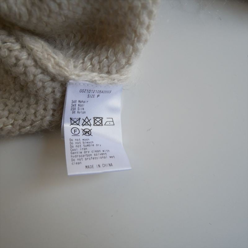 2022AW / GALLARDA GALANTE / シルクモヘヤカーディガン / GGZ1