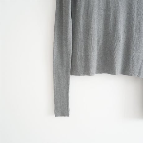 2023AW・人気完売品 / AP STUDIO / Sheer turtle knit / 23080586502030 / 2506-0116