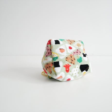 人気完売品 / FEILER / オムスビコロリン マチ付き巾着 / 2511-0103