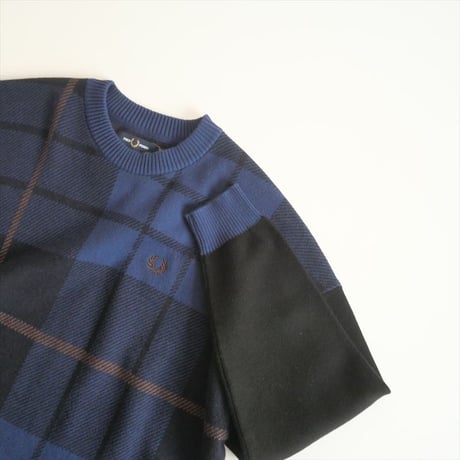 2024AW / Ray BEAMS別注 / FRED PERRY / Tartan Jumper / 61-15-1107 / 2501-2075
