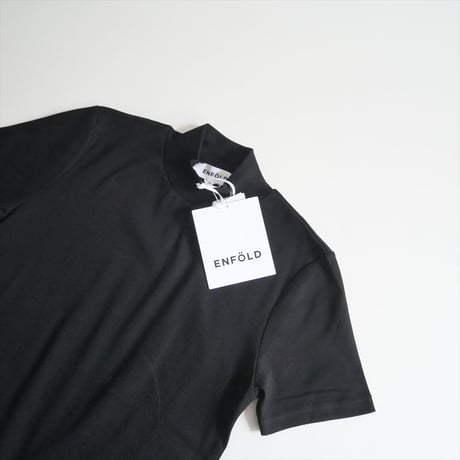 2022SS / 未使用 / ENFOLD / ギザフライススタンドネックコンパクト T SHIRT / 300FS180-1030 / 2505-0850