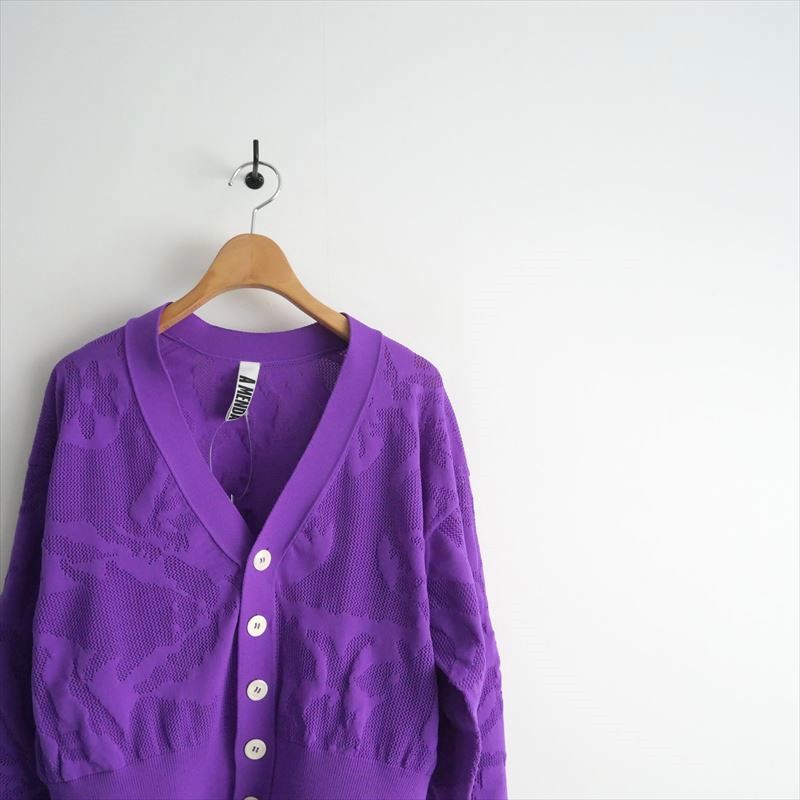 【美品】アディアム 2024年モデル ペパーミントカーディガン S 美品】アディアム 2024年モデル ペパーミントカーディガン S