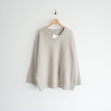 未使用 / DEUXIEME CLASSE / COMFY Vネック プルオーバー / 2510-0164