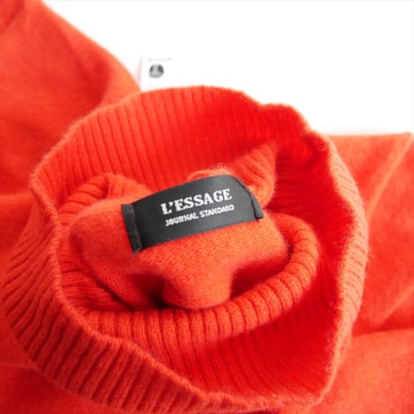 2022AW / L'ESSAGE JOURNAL STANDARD / カシミヤ100 ハイネックプルオーバー / 22080370050040 / 2503-0565