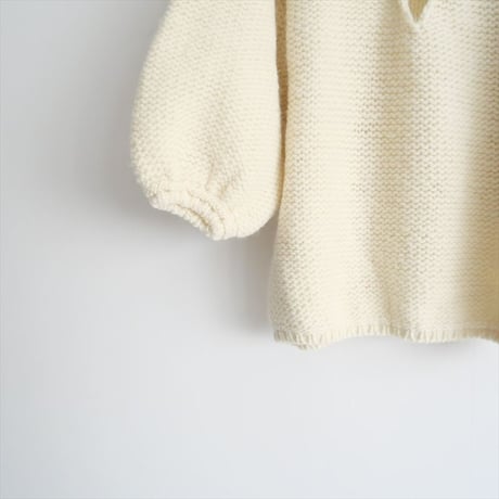 2022AW / Plage同型お取扱い / enrica / PINプルオーバーニット / KNIT049 / 2501-0501