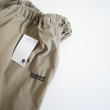 2025AW今季・人気完売品 / L'Appartement別注 / AMERICANA / Strech Waist Gather Pants / 2510-0560