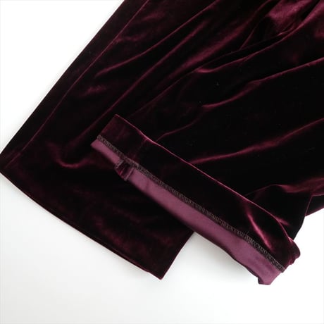 2025AW今季 / 未使用 / DEUXIEME CLASSE / Chic Velor パンツ / 25030500202030 / 2512-1237