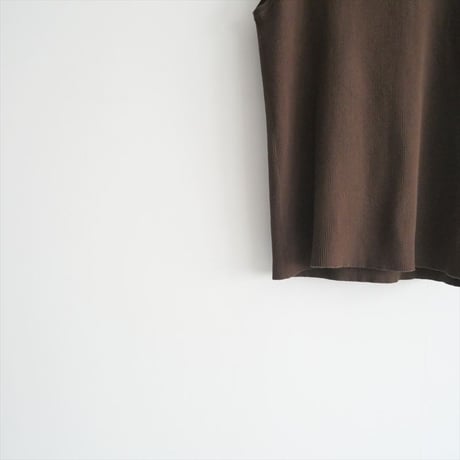 2024SS・人気完売品 / DEUXIEME CLASSE / Diner B RIB CROP タンクトップ / 24080500407010 / 2504-0758