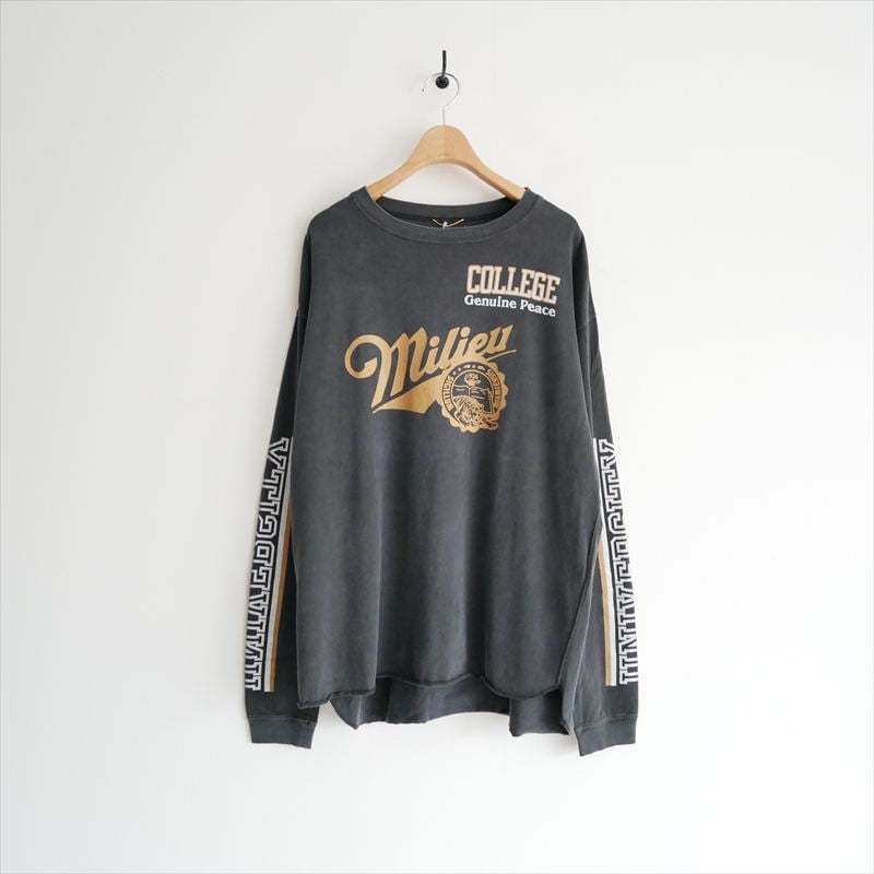 FR2GOLF ロングスリーブジャケット ブラック D-VEC｜セーラーフードロングスリーブシャツ