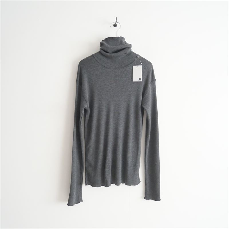 Deuxieme Classe *JERSEY リブタートル グレー Deuxieme Classe *JERSEY リブ タートル グレー