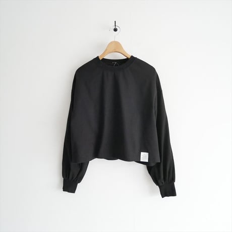 継続販売品 / HYKE / CROPPED LONG SLV TEE / 12399 / 2601-0152