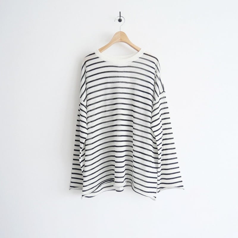 トップス L'Appartement Border Sheer Knit Border Sheer Knit（ニット／セーター）｜L'Appartement