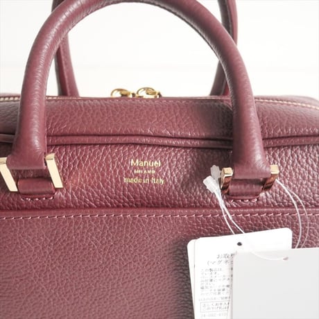 2024・人気完売品 / 未使用 / IENA別注 / Manuel MILANO / レザーバッグ MIDI / 24092910300430 / 2503-0336