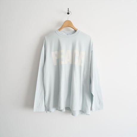 2024 / KATHARINE HAMNETT×Ron Herman / "PEACE" Long Sleeve Tee / 24S-KHRHT-90 / 2410-1526
