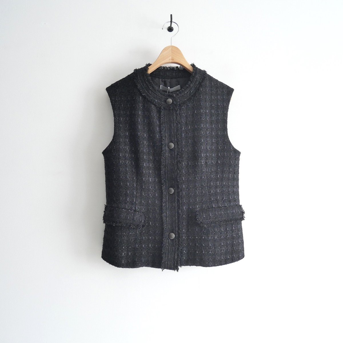Theory luxe Lurex Tweed Rili ジレ 2022AW / theory luxe / Lurex Tweed Rili / 03-23