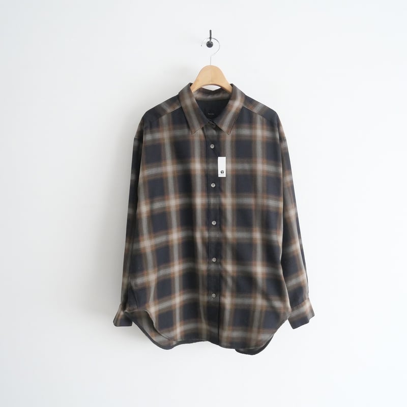 2023AW今季 / SPICK&SPAN / TRツイルチェックシャツ / 23050200