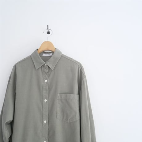 2024AW / 23区 / コットン コーデュロイ ブラウス / BLWOCW0419 / 2502-0785
