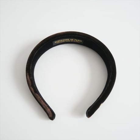 2022 / MUSE de Deuxieme Classe購入品 / ALEXANDRE DE PARIS / HEADBAND / 22091521012130 / 2403-0322