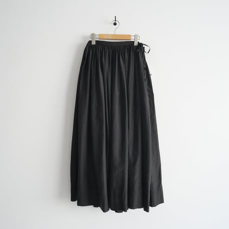 MAVUNO / ギャザースカート BLACK / FA-OR-050 / 2311-1071