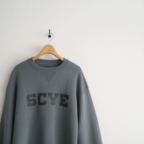 2023AW / 未使用 / SCYE BASICS / Fleece Back Jersey Sweatshirt / 5723-23700 / 2402-0296