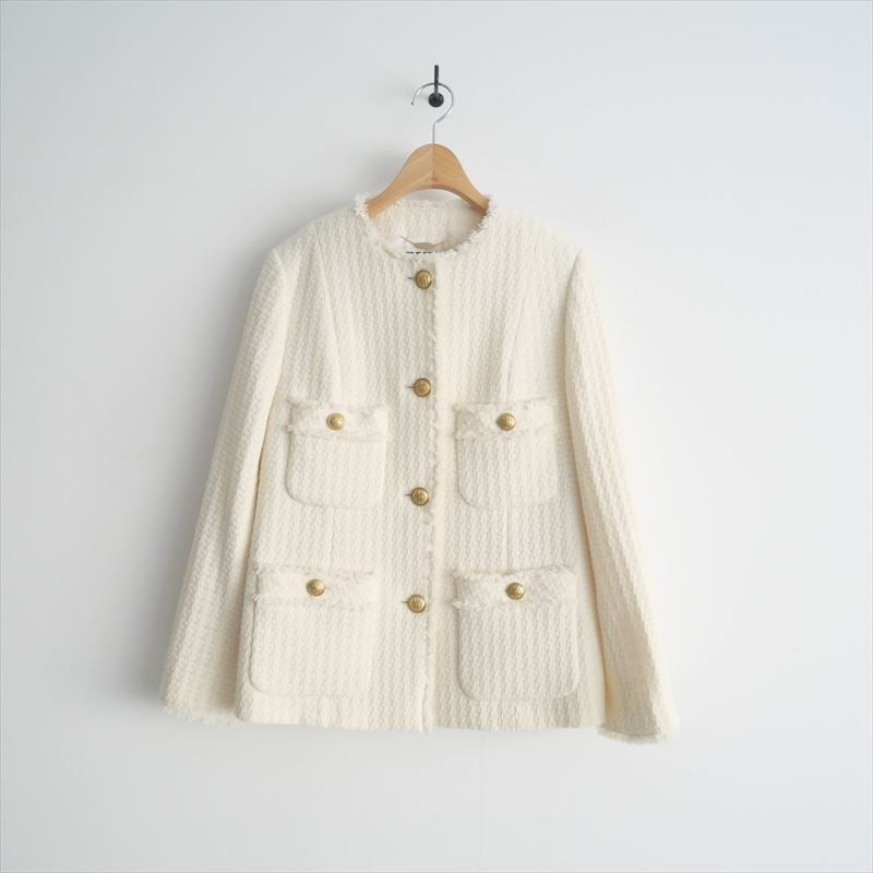 allureville ロービングツイードショートコート allureville（アルアバイル）の「ロービングツイードショート