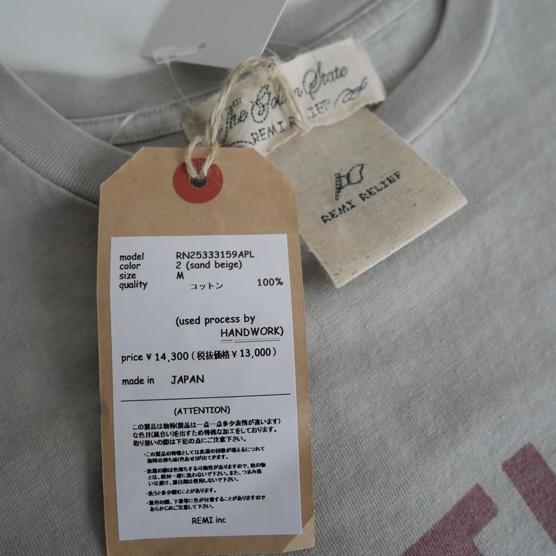 REMI RELIEF/レミ レリーフ】 L.A.C.A.L. T SHIRTS（Tシャツ
