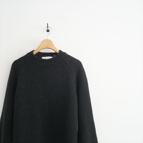 〇2024AW・人気完売品 / 未使用 / evam eva  / RENEW-WOOL RAGLAN PULLOVER / E243K098 / 2503-0072