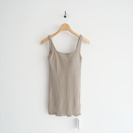 2024SS・人気完売品 / 未使用 / Whim Gazette / カップツキRIBタンクトップ / WGZ1041306A0009 / 2412-0777