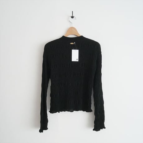 2023AW / DEUXIEME CLASSE / SHEERRING ハイネック プルオーバー / 23080500424030 / 2412-0108