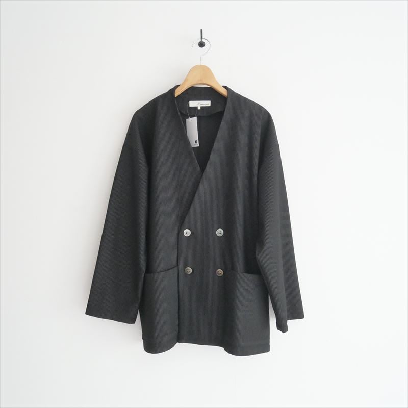 人気完売品 / T.yamai paris / トリコットサッカーノーカラー