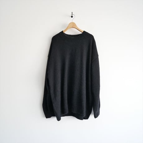 2023AW / WIRROW / Alpaca wool wide knit pullover / 497236-223 / 2511-0667