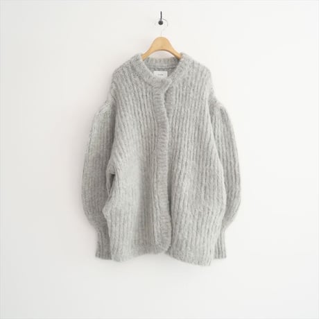 〇2022AW / CLANE / COLOR MOHAIR SHAGGY CARDIGAN / 13106-2112 / 2502-0537