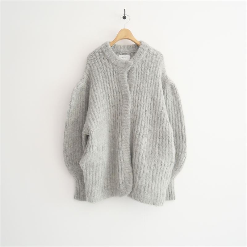 〇2022AW / CLANE / COLOR MOHAIR SHAGGY CARDIGAN