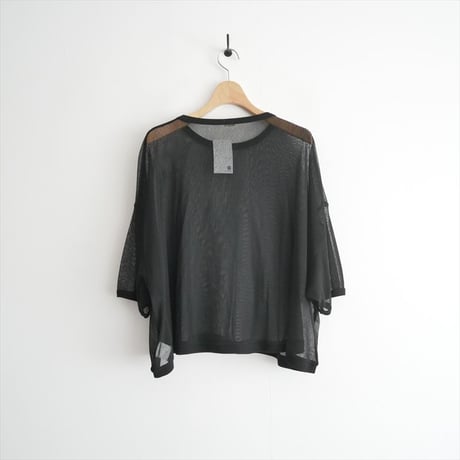 2025SS・人気完売品 / chimala ドット チュール ショート Tシャツ / 2604-1401
