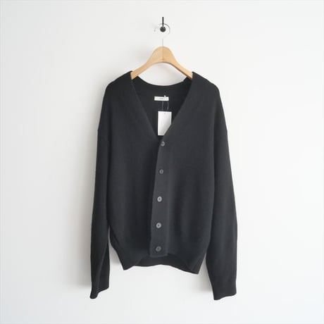 〇2023AW / ATON / WOOL CASHMERE SILK Vネックカーディガン / KRAGSW0921 / 2501-0536