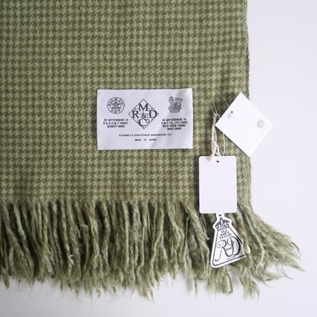 2020 / R&D.M.Co-/OLDMANS TAILOR / GUN CLUB BLANKET / no.4539 / 2301-0262