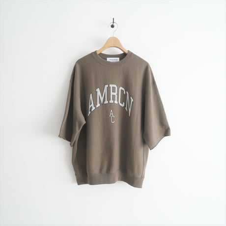 2025SS今季・人気完売品 / 未使用 / L'Appartement別注 / AMERICANA / HALF SLEEVE SWEAT / 25070570105910 / 2507-0482